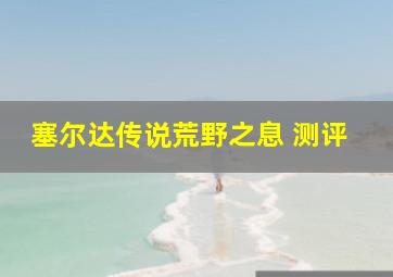 塞尔达传说荒野之息 测评